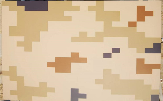 甘肃荒漠迷彩漆喷涂